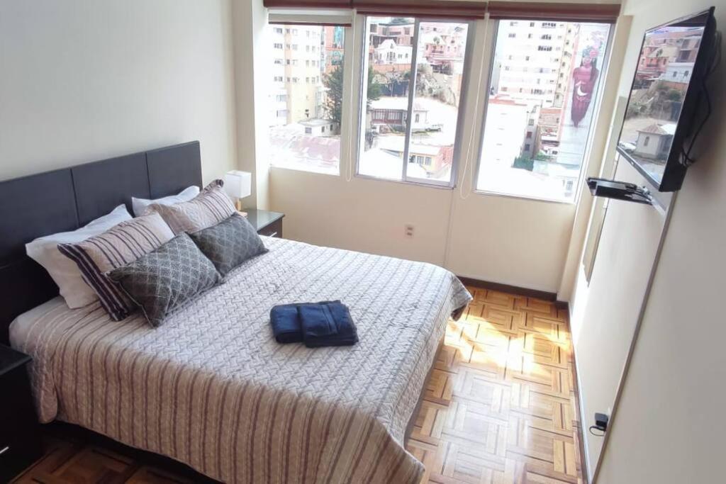 Comodo, Amplio Y Centrico Apartamento En Sopocachi لاباز المظهر الخارجي الصورة