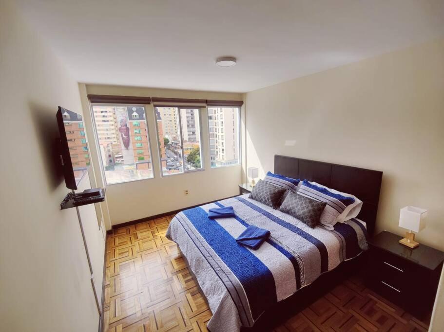 Comodo, Amplio Y Centrico Apartamento En Sopocachi لاباز المظهر الخارجي الصورة